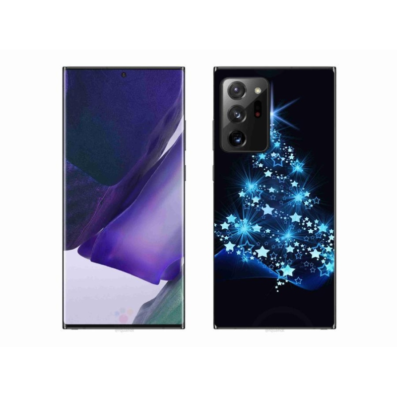 Gelový kryt mmCase na mobil Samsung Galaxy Note 20 Ultra - vánoční stromek