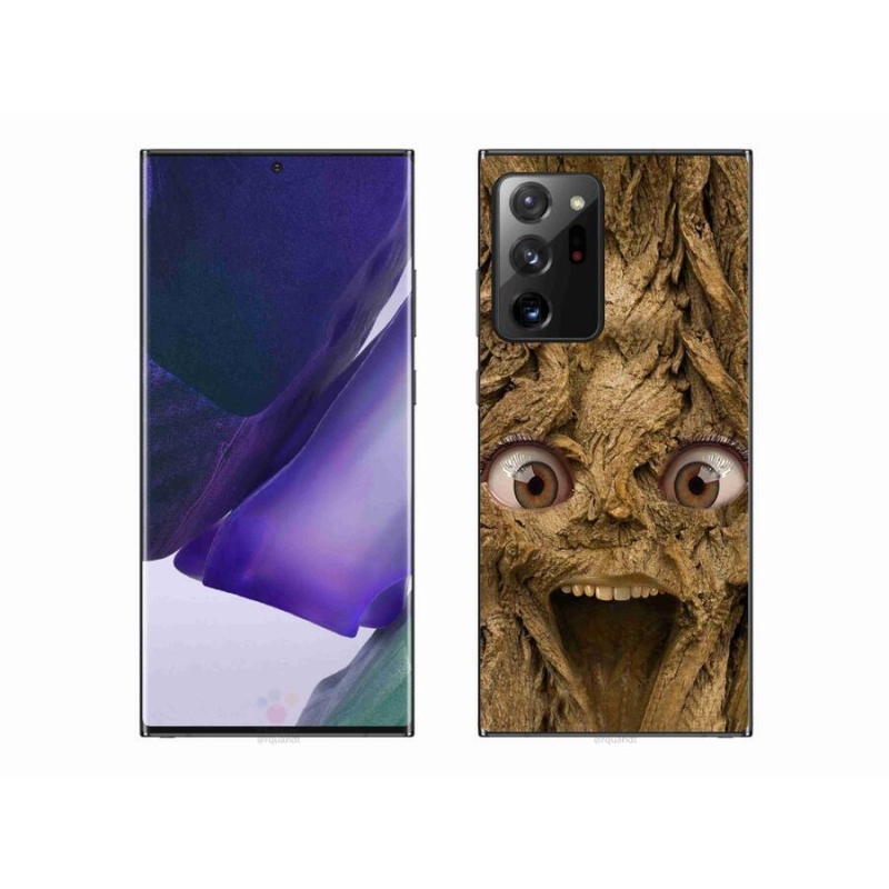 Gelový kryt mmCase na mobil Samsung Galaxy Note 20 Ultra - veselý strom s očima