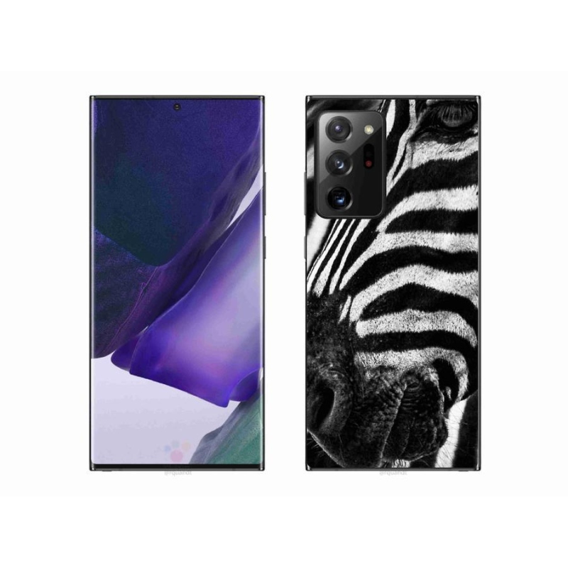 Gelový kryt mmCase na mobil Samsung Galaxy Note 20 Ultra - zebra