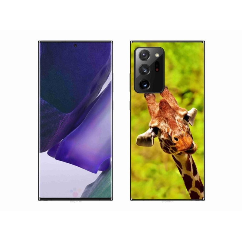 Gelový kryt mmCase na mobil Samsung Galaxy Note 20 Ultra - žirafa