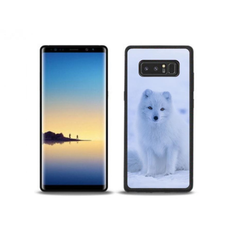 Gelový kryt mmCase na mobil Samsung Galaxy Note 8 - polární liška
