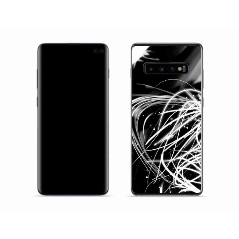 Gelový kryt mmCase na mobil Samsung Galaxy S10 - abstrakt 2