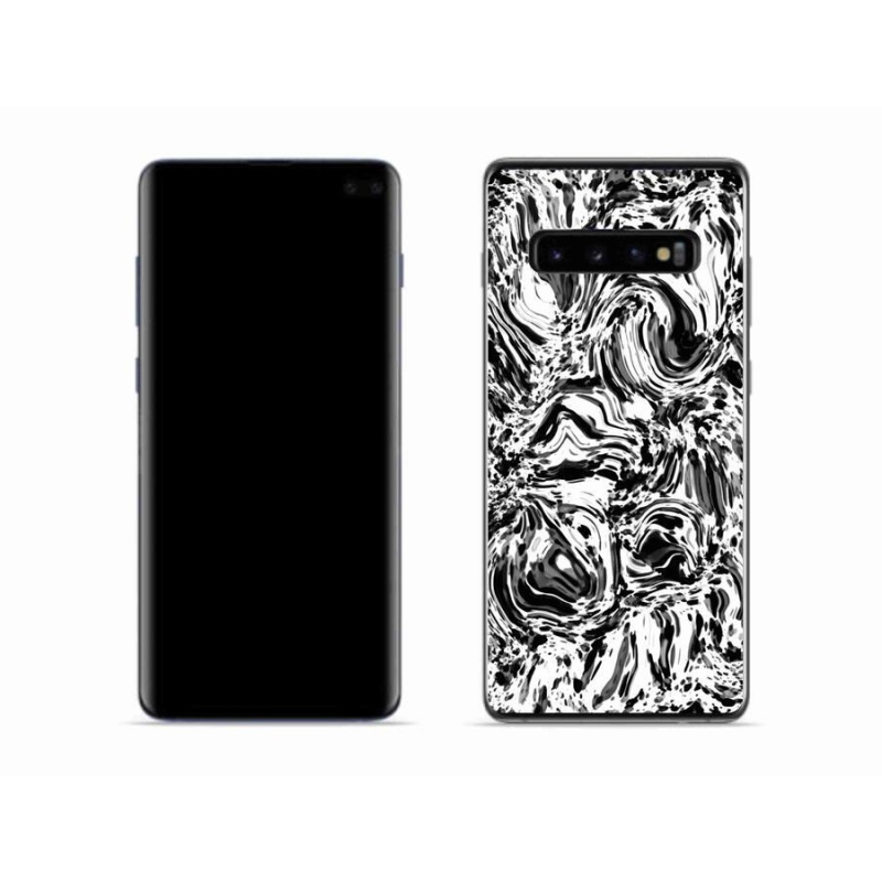 Gelový kryt mmCase na mobil Samsung Galaxy S10 - abstrakt 4