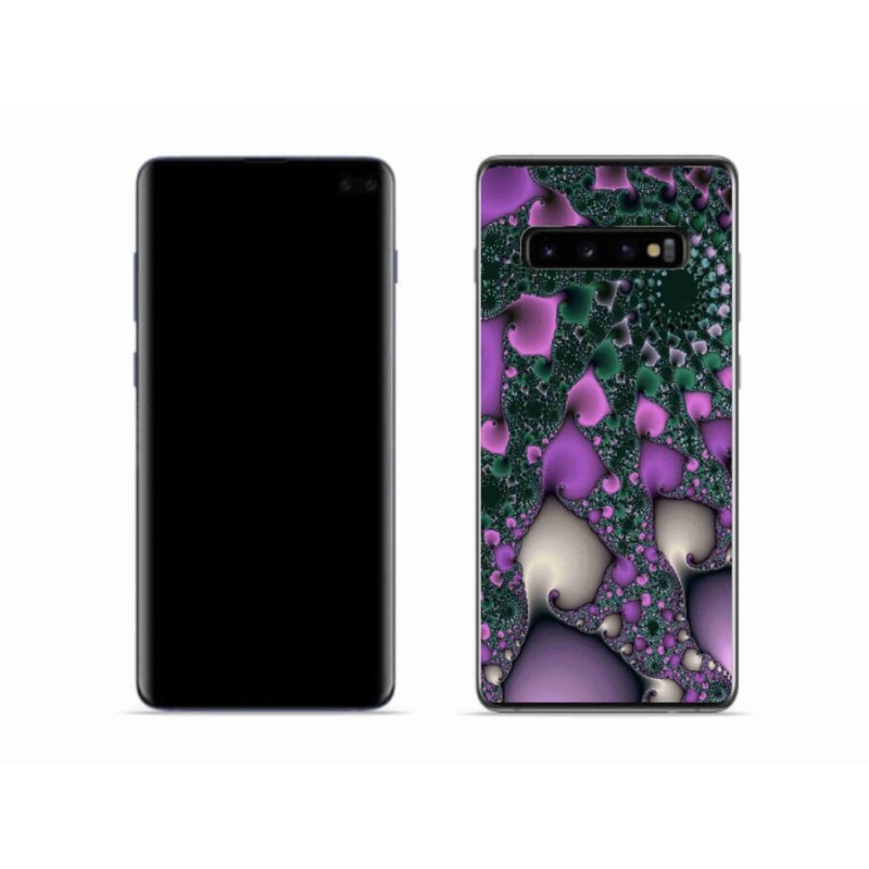 Gelový kryt mmCase na mobil Samsung Galaxy S10 - abstrakt 7