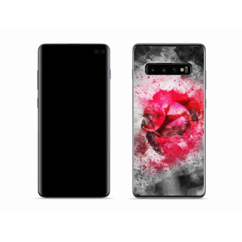 Gelový kryt mmCase na mobil Samsung Galaxy S10 - abstrakt 9