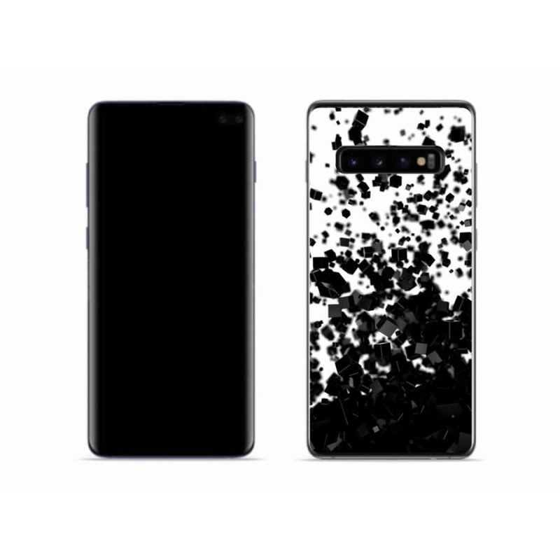 Gelový kryt mmCase na mobil Samsung Galaxy S10 - abstraktní vzor 1