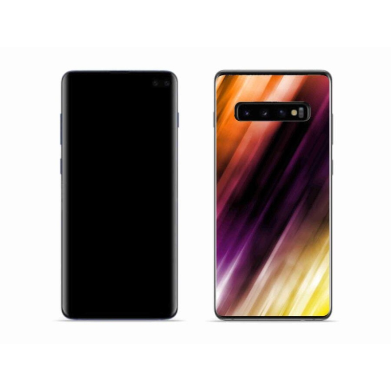 Gelový kryt mmCase na mobil Samsung Galaxy S10 - abstraktní vzor 5