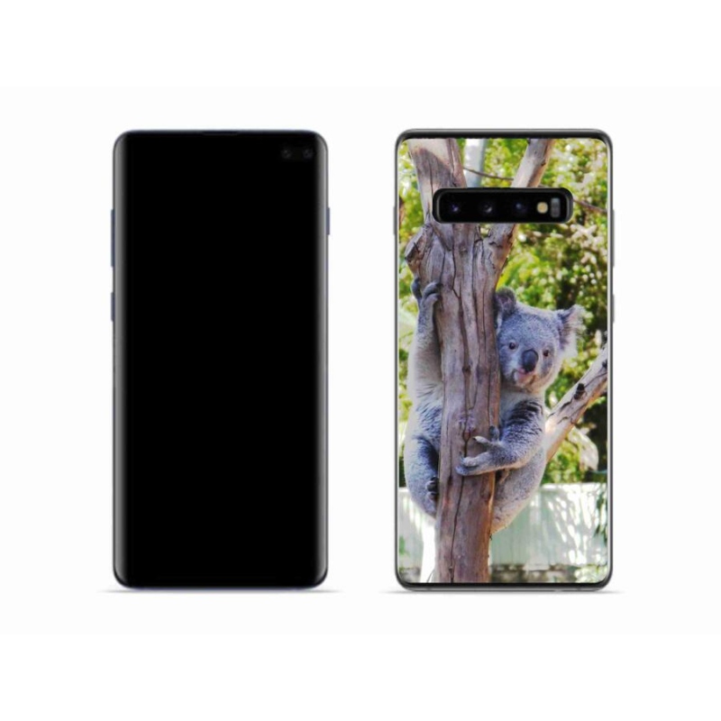 Gelový kryt mmCase na mobil Samsung Galaxy S10 - koala