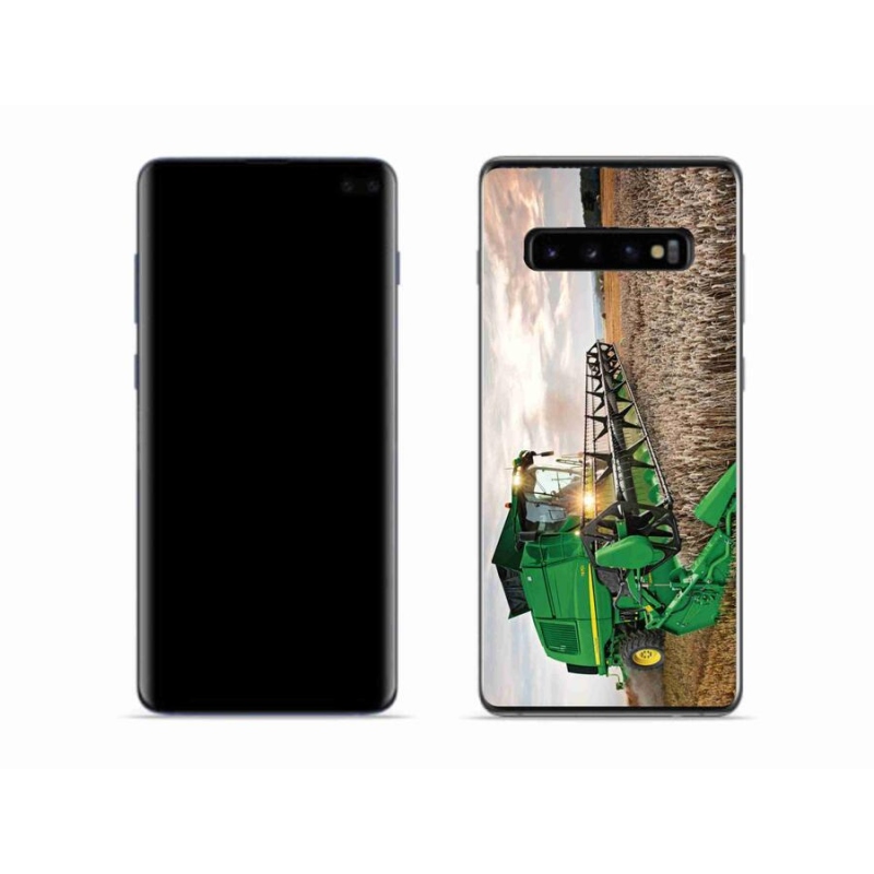 Gelový kryt mmCase na mobil Samsung Galaxy S10 - kombajn