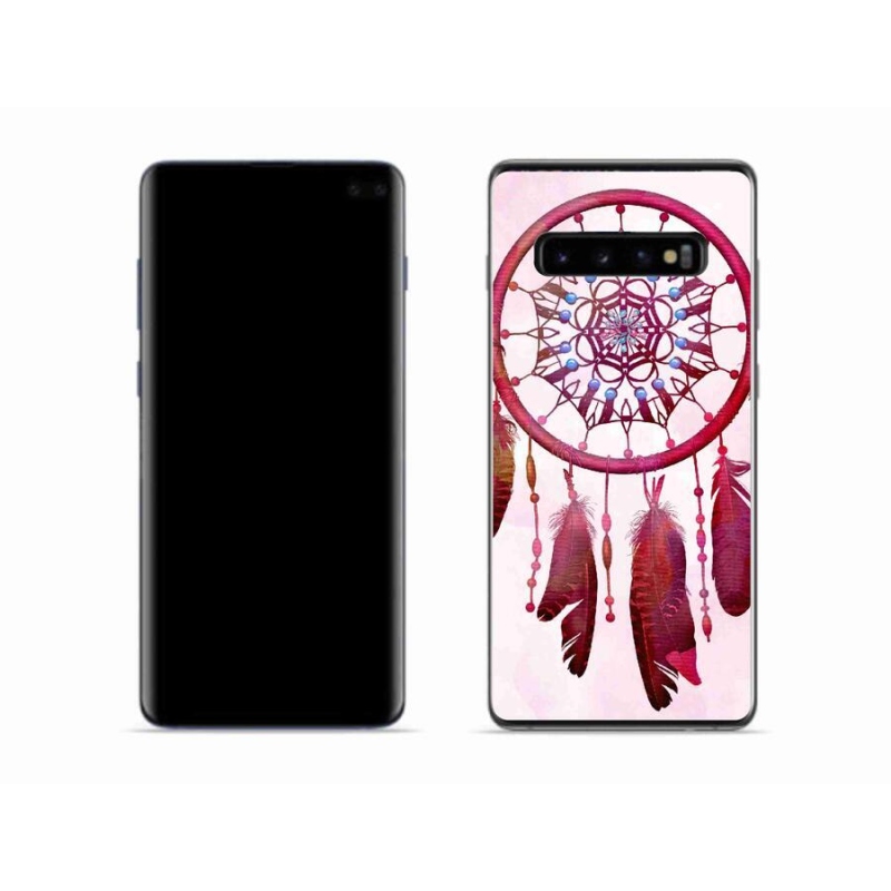Gelový kryt mmCase na mobil Samsung Galaxy S10 - lapač snů