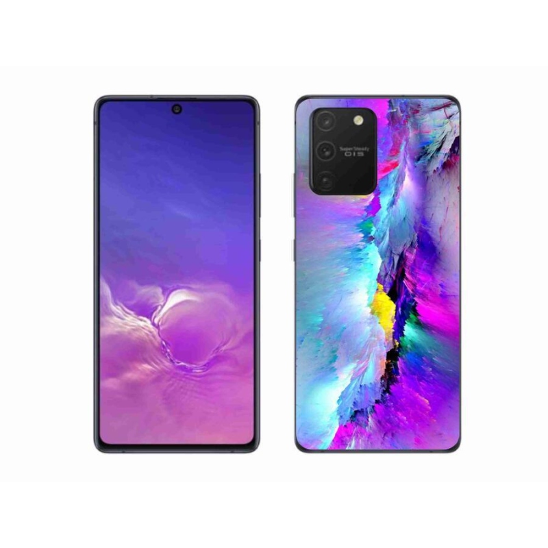 Gelový kryt mmCase na mobil Samsung Galaxy S10 Lite - abstrakt