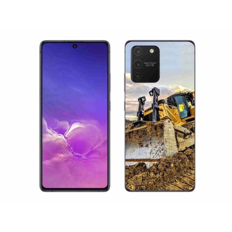 Gelový kryt mmCase na mobil Samsung Galaxy S10 Lite - bagr