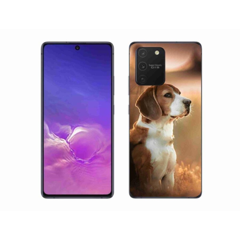Gelový kryt mmCase na mobil Samsung Galaxy S10 Lite - bígl