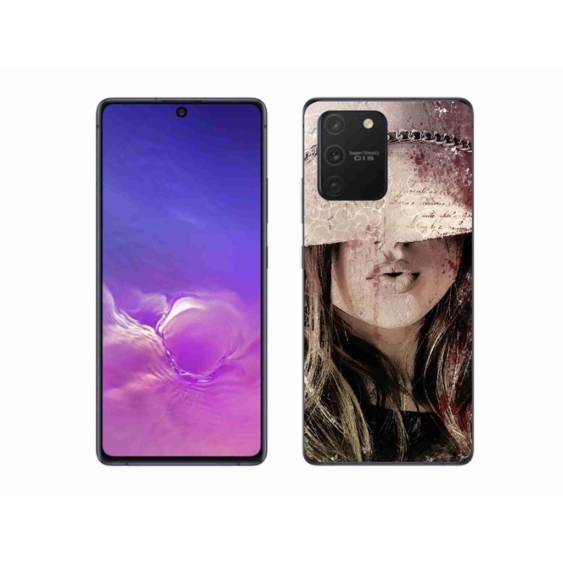 Gelový kryt mmCase na mobil Samsung Galaxy S10 Lite - dívka