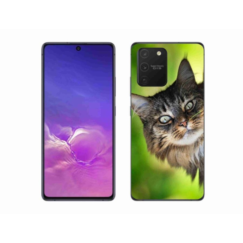 Gelový kryt mmCase na mobil Samsung Galaxy S10 Lite - kočka 3