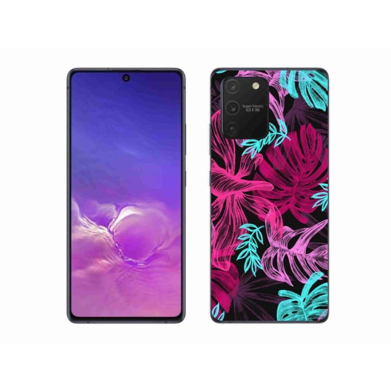 Gelový kryt mmCase na mobil Samsung Galaxy S10 Lite - květiny 1