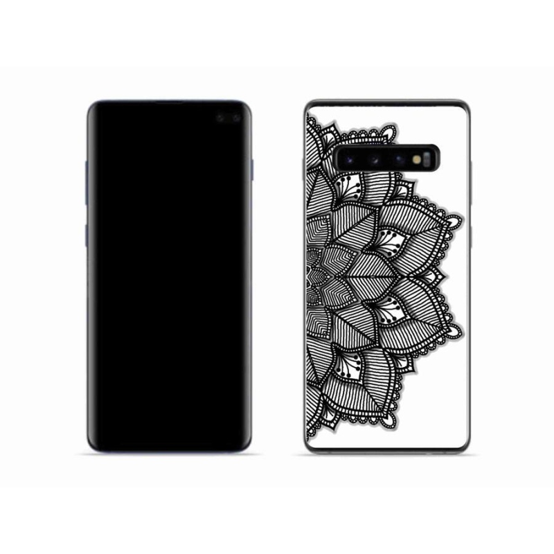 Gelový kryt mmCase na mobil Samsung Galaxy S10 - mandala
