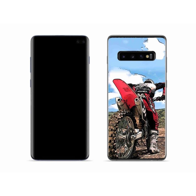 Gelový kryt mmCase na mobil Samsung Galaxy S10 - moto