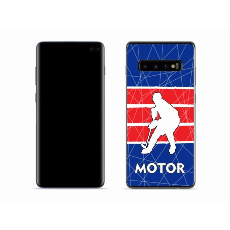 Gelový kryt mmCase na mobil Samsung Galaxy S10 - Motor