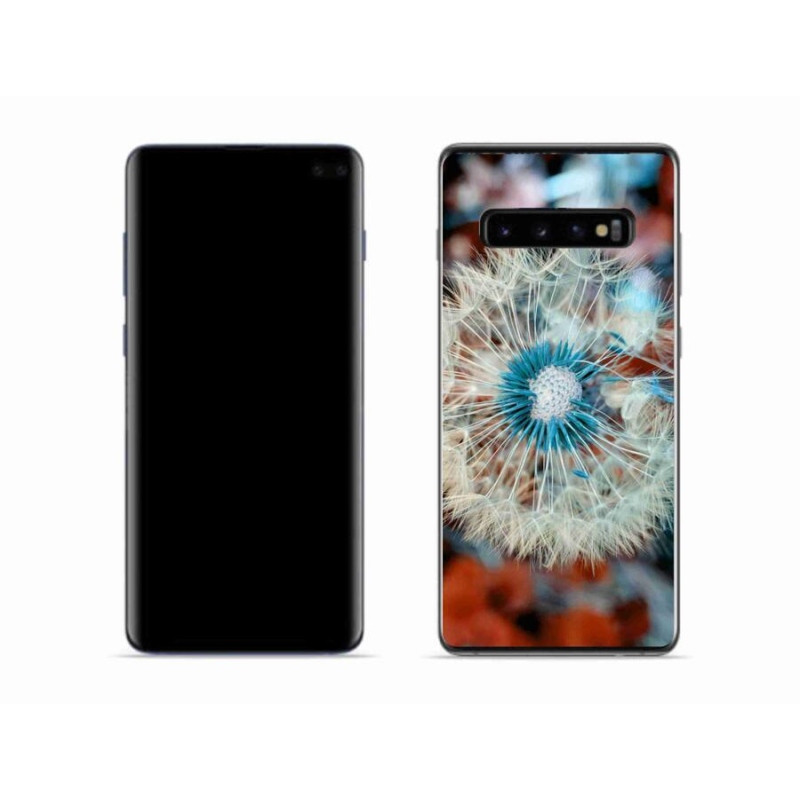 Gelový kryt mmCase na mobil Samsung Galaxy S10 - odkvetlá pampeliška 1