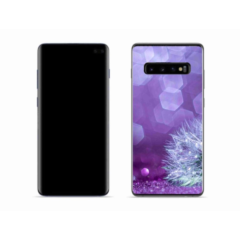 Gelový kryt mmCase na mobil Samsung Galaxy S10 - odkvetlá pampeliška 2