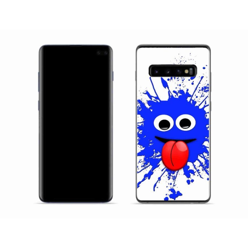 Gelový kryt mmCase na mobil Samsung Galaxy S10 - strašidlo