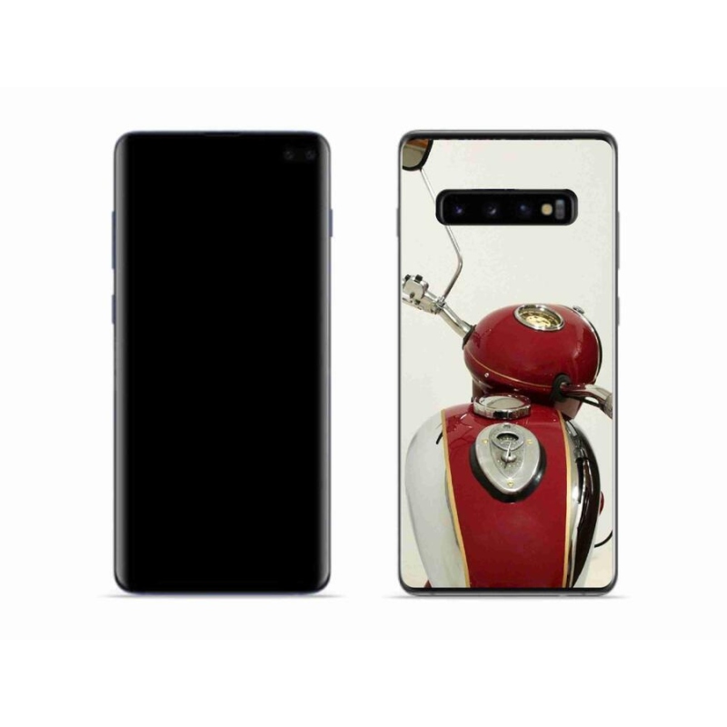 Gelový kryt mmCase na mobil Samsung Galaxy S10 - veterán
