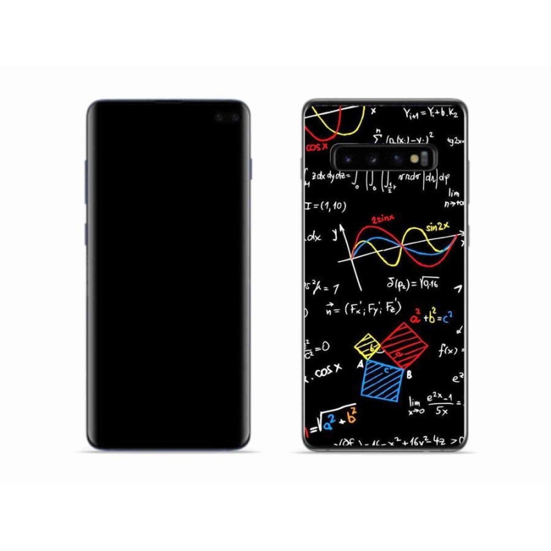Gelový kryt mmCase na mobil Samsung Galaxy S10 - vzorečky