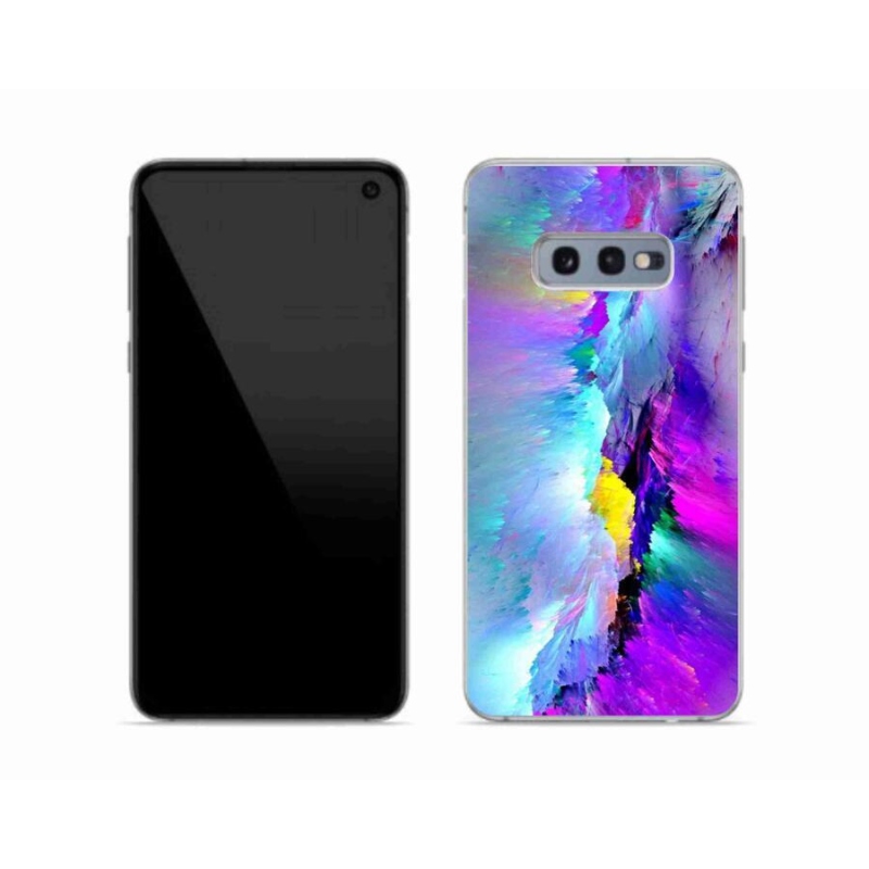 Gelový kryt mmCase na mobil Samsung Galaxy S10e - abstrakt