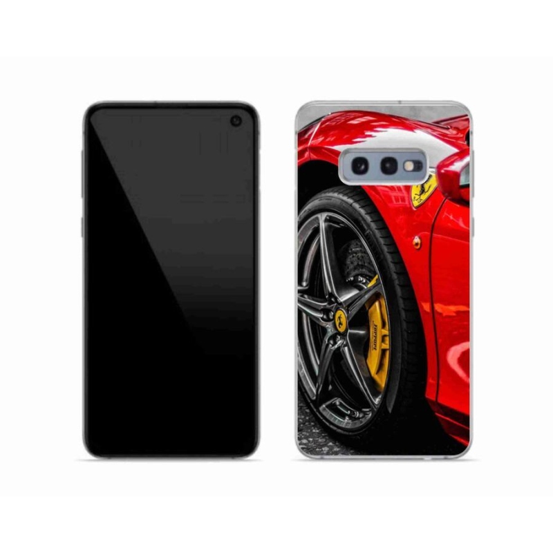 Gelový kryt mmCase na mobil Samsung Galaxy S10e - auto 1