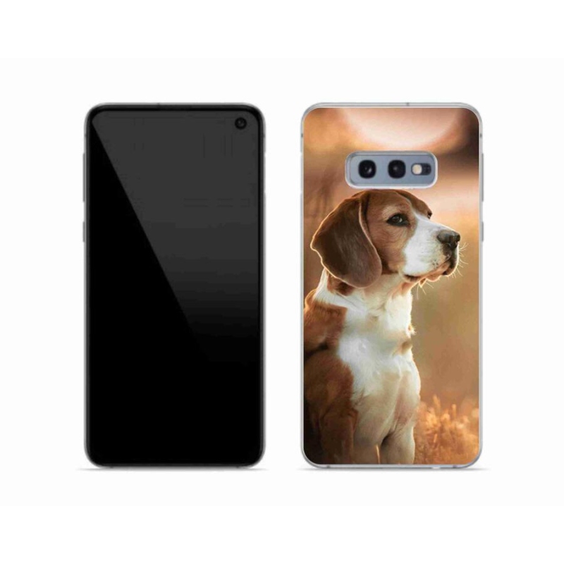 Gelový kryt mmCase na mobil Samsung Galaxy S10e - bígl