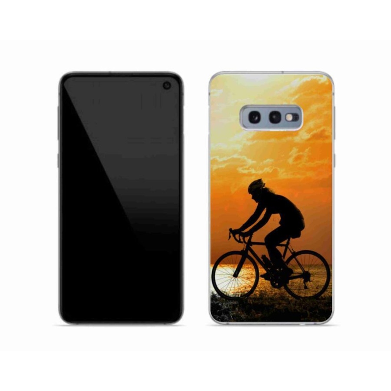 Gelový kryt mmCase na mobil Samsung Galaxy S10e - cyklovýlet