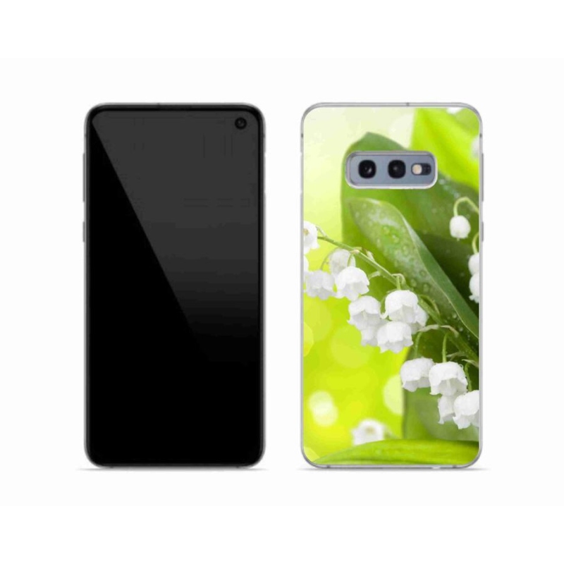 Gelový kryt mmCase na mobil Samsung Galaxy S10e - konvalinka