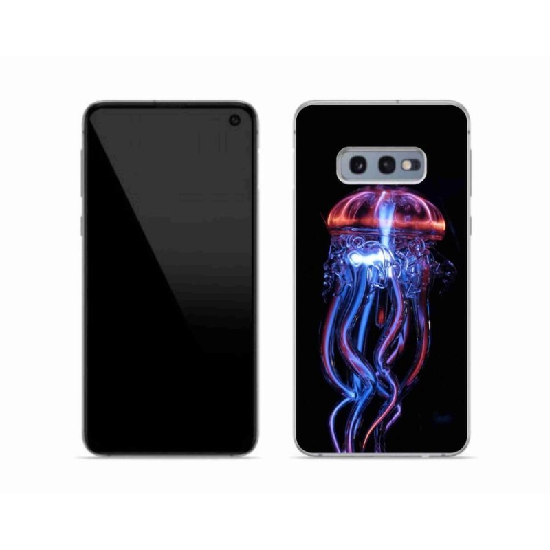 Gelový kryt mmCase na mobil Samsung Galaxy S10e - medúza
