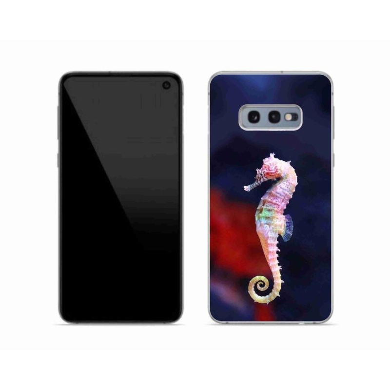 Gelový kryt mmCase na mobil Samsung Galaxy S10e - mořský koník