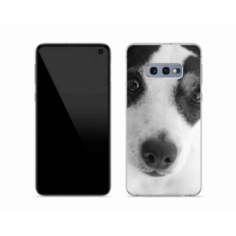 Gelový kryt mmCase na mobil Samsung Galaxy S10e - pes