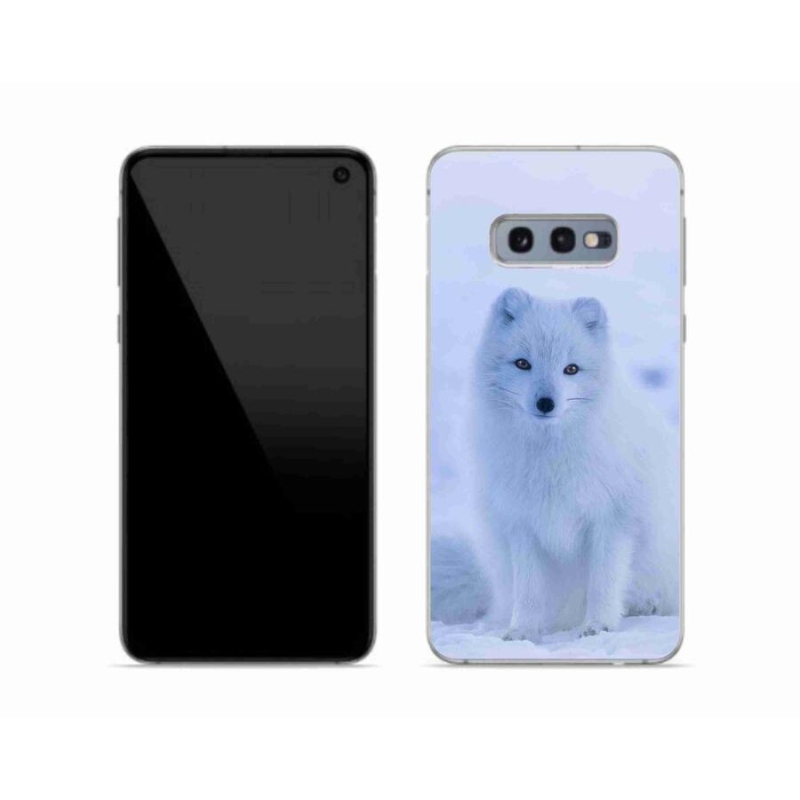 Gelový kryt mmCase na mobil Samsung Galaxy S10e - polární liška