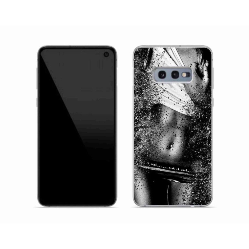 Gelový kryt mmCase na mobil Samsung Galaxy S10e - sexy žena 1