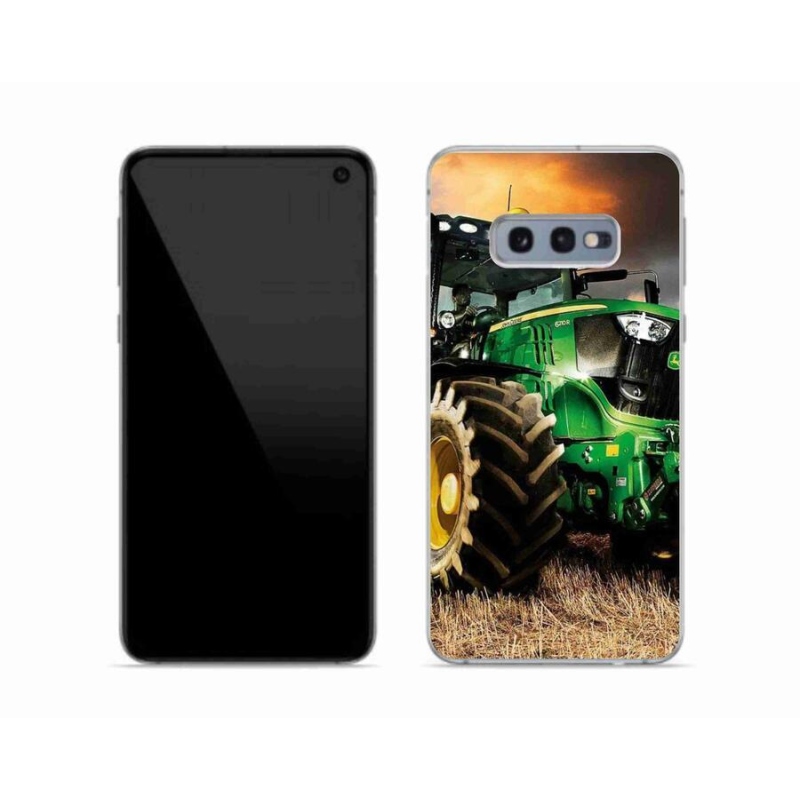 Gelový kryt mmCase na mobil Samsung Galaxy S10e - traktor