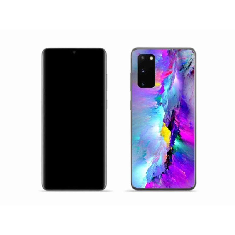 Gelový kryt mmCase na mobil Samsung Galaxy S20 - abstrakt