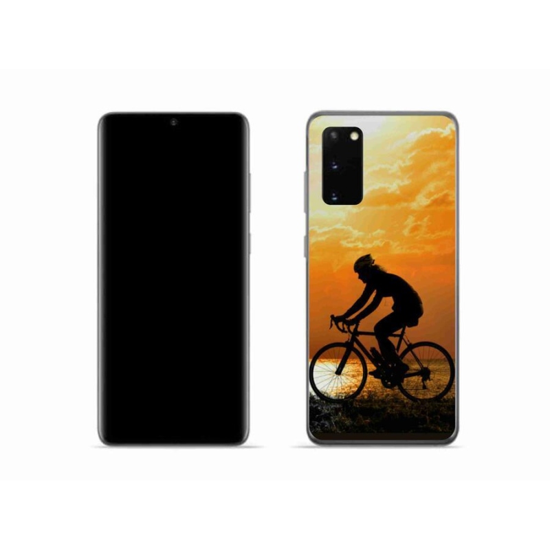 Gelový kryt mmCase na mobil Samsung Galaxy S20 - cyklovýlet
