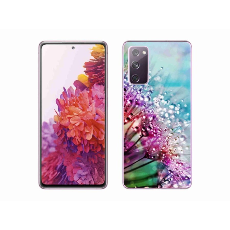 Gelový kryt mmCase na mobil Samsung Galaxy S20 FE - barevné květy