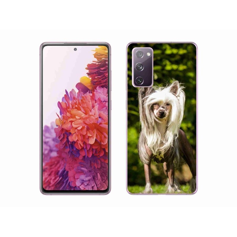 Gelový kryt mmCase na mobil Samsung Galaxy S20 FE - čínský chocholatý pes
