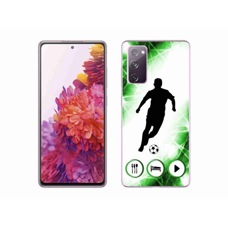 Gelový kryt mmCase na mobil Samsung Galaxy S20 FE - fotbalista