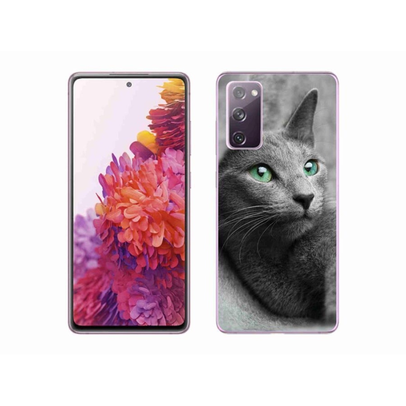 Gelový kryt mmCase na mobil Samsung Galaxy S20 FE - kočka 2