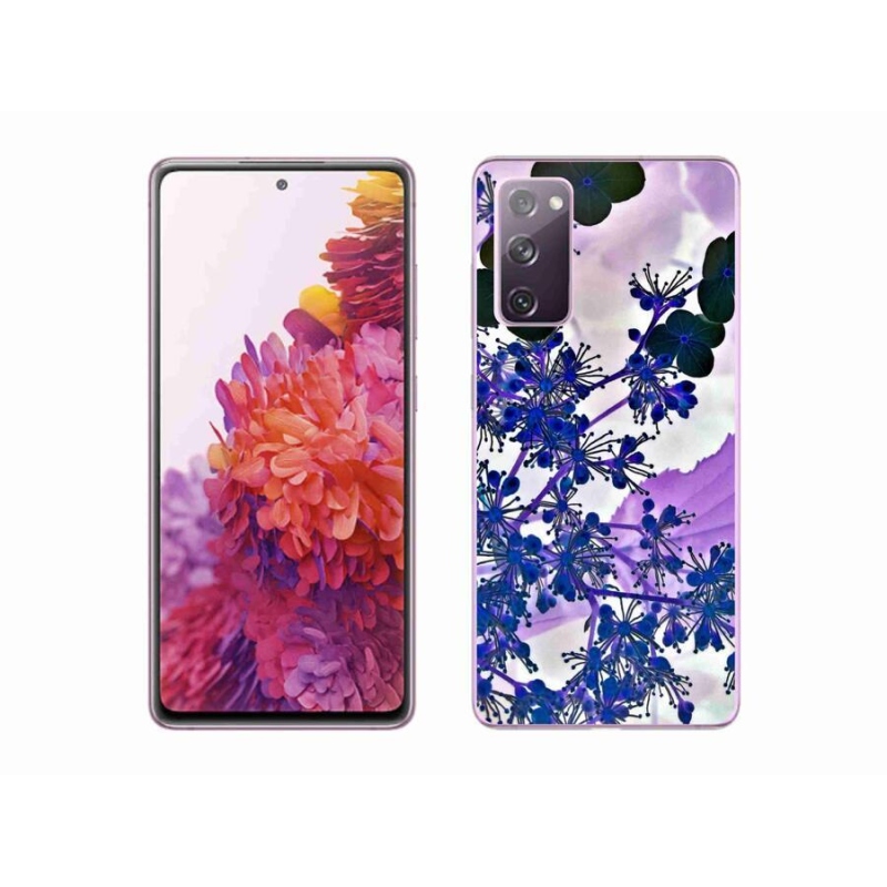 Gelový kryt mmCase na mobil Samsung Galaxy S20 FE - květ hortenzie