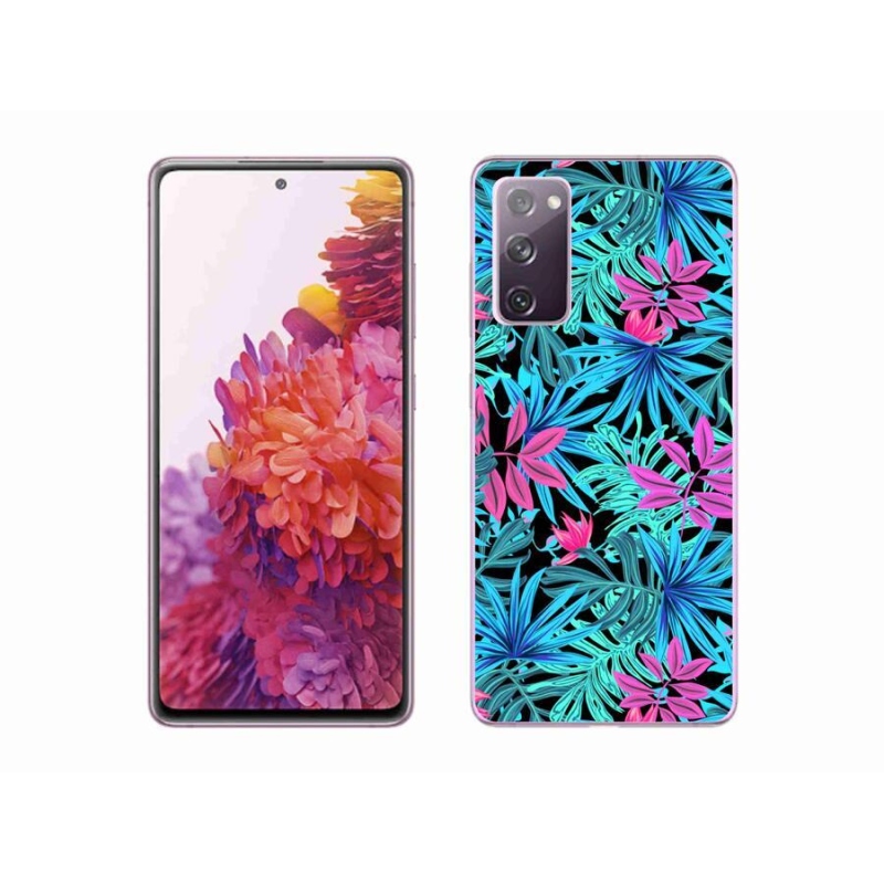 Gelový kryt mmCase na mobil Samsung Galaxy S20 FE - květiny 3