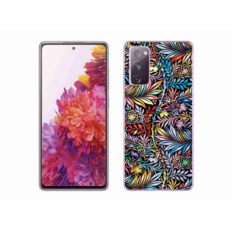 Gelový kryt mmCase na mobil Samsung Galaxy S20 FE - květiny 5