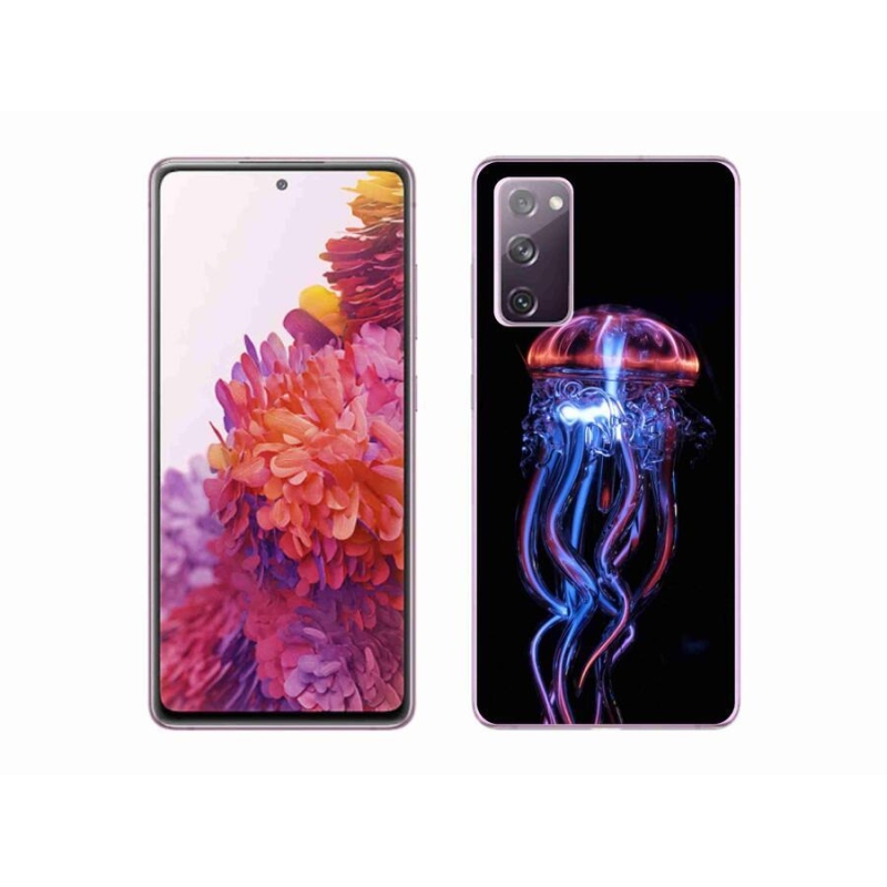 Gelový kryt mmCase na mobil Samsung Galaxy S20 FE - medúza