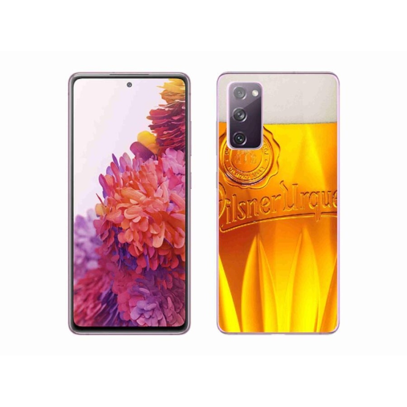 Gelový kryt mmCase na mobil Samsung Galaxy S20 FE - pivo